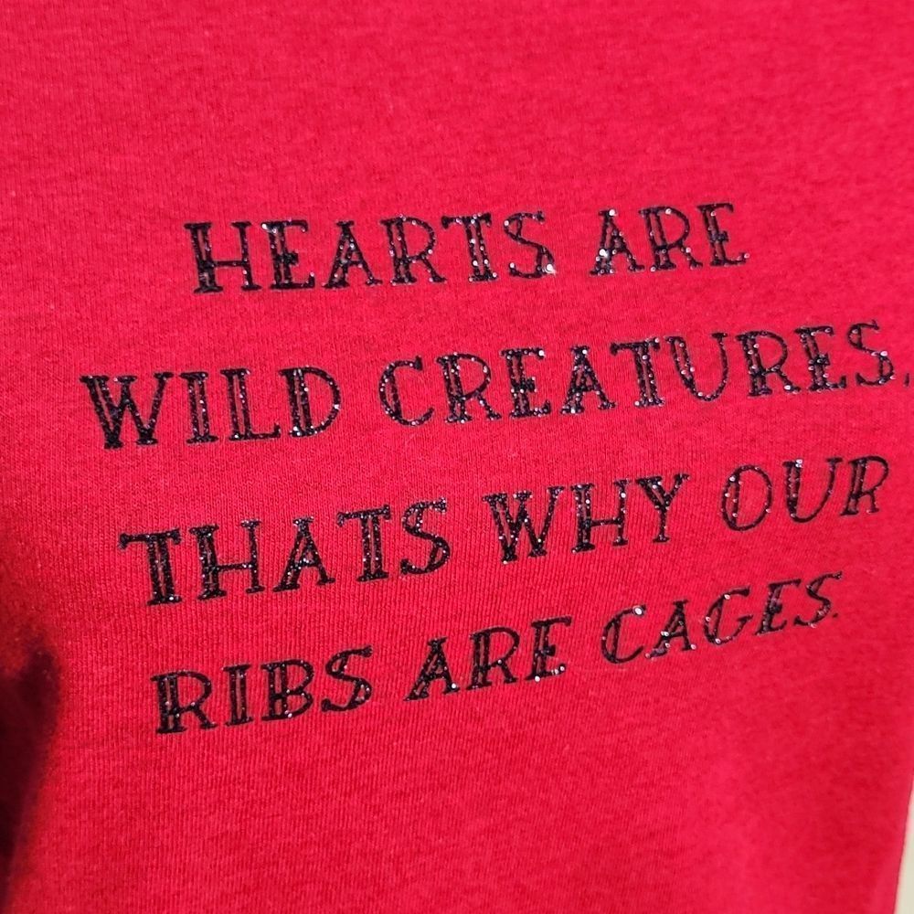 Boutique | ECOPOSH4U | Graphic Tee | Color: Red | Size: XL - Picture 3 of 7